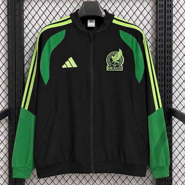 26/27 Mexico Black & Green windbreaker