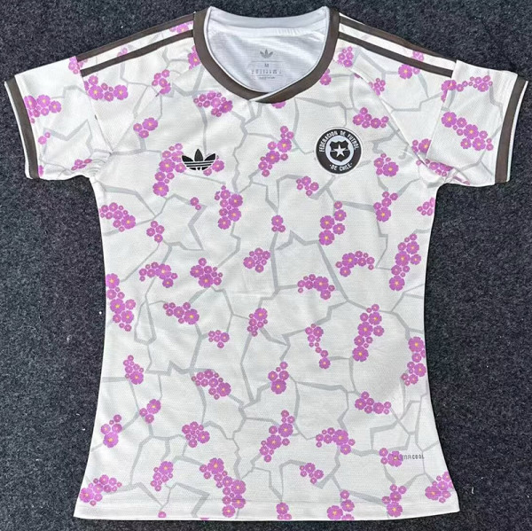 26/27 Chile Away Women Soccer Jersey#女