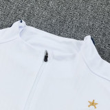 26/27 PSG White Half Pull Tracksuit# (半拉链)