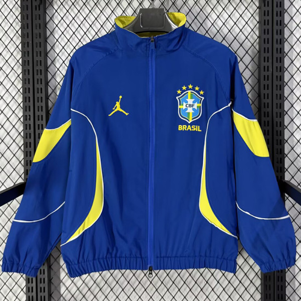 26/27 Brazil Blue windbreaker