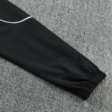 26/27 PSG Black Windbreaker Tracksuit
