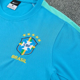 26/27 Brazil Lake Blue Training Short Suit