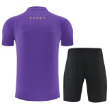 26/27 BAR Purple Training Short Suit