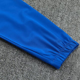 26/27 Marseille Blue Hooded Windbreaker Tracksuit