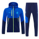 26/27 Marseille  Royal Blue HoodedWindbreaker Tracksuit