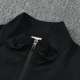 26/27 PSG Black Windbreaker Tracksuit
