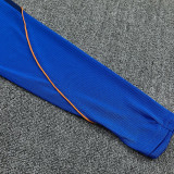 26/27 France Blue Half Pull Tracksuit#  (半拉链)