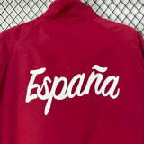 26/27 Spain Red Retro windbreaker