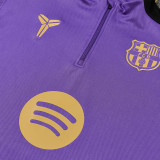 26/27 BAR Purple Half Pull Tracksuit#  (半拉链)