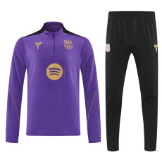 26/27 BAR Purple Half Pull Tracksuit#  (半拉链)