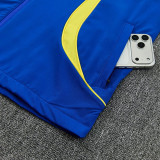 26/27 Brazil Blue Windbreaker Tracksuit