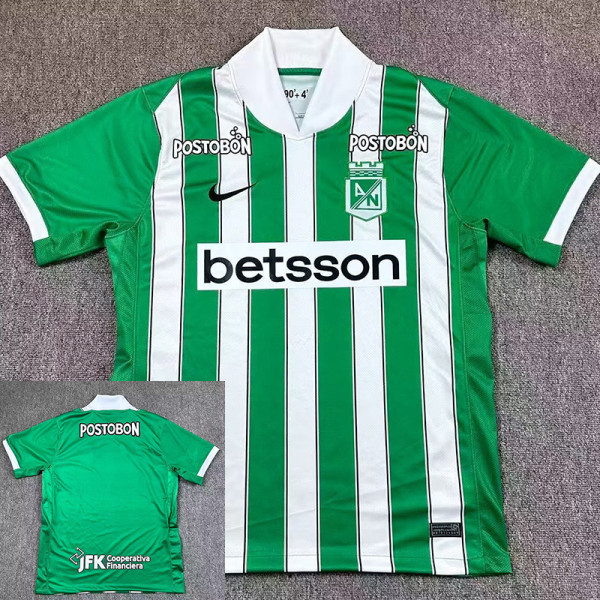 26/27 Atletico Nacional Home Fans Soccer Jersey（国民竞技、哥伦球队）
