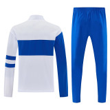26/27 CHE Whhite & Blue Windbreaker Tracksuit
