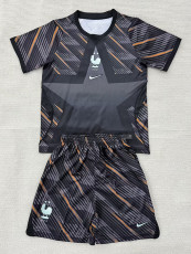 26/27 France Goalkeeper Black Kids Soccer Jersey