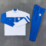 26/27 CHE Whhite & Blue Windbreaker Tracksuit
