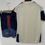 26/27 Bayern Beige Yellow Training Short Suit
