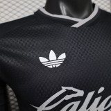 26/27 Club America Away Black Player Version Long Sleeve Soccer Jersey