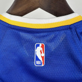 WARRIORS BUT LER III#10 Blue Kids Top Quality Hot Pressing NBA Jersey(童装)