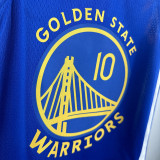 WARRIORS BUT LER III#10 Blue Kids Top Quality Hot Pressing NBA Jersey(童装)