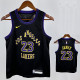 23/24 LAKERS JAMES #23 Black City Edition Kids Top Quality Hot Pressing NBA Jersey(童装)