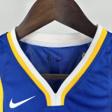 WARRIORS BUT LER III#10 Blue Kids Top Quality Hot Pressing NBA Jersey(童装)