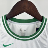 CELTICS QUETA #88 White Kids Top Quality Hot Pressing NBA Jersey(童装)