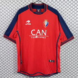 2000/2001 Osasuna Home Retro Soccer Jersey