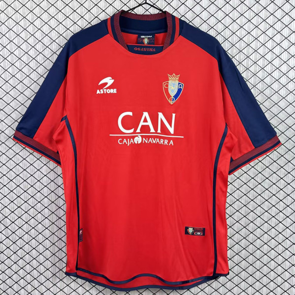 2000/2001 Osasuna Home Retro Soccer Jersey
