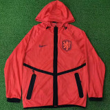 2026 Netherlands World Cup Orange Hooded Starting Uniform