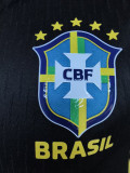 26/27 Brazil Black Player Version Half Pull Tracksuit  (半拉链)