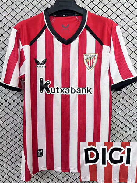26/27 Bilbao Home Fans Soccer Jersey