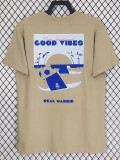2026 RMA khaki pure cotton T-shirt（皇马Ｔ恤）