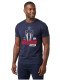 2026 PSG Royal Blue Champion pure cotton T-shirt