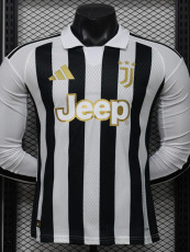 26/27 JUV Home Player Version Long Sleeve Soccer Jersey