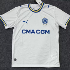 26/27 Marseille Home Fans Soccer Jersey