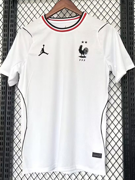 26/27 France Special Edition White Fans Soccer Jersey