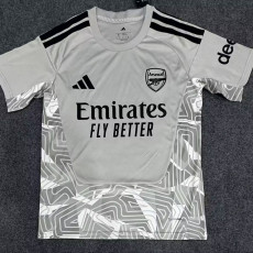 26/27 ARS Goalkeeper Silver Grey Fans Soccer Jersey