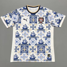 26/27 Portugal Goat Edition White Fans Soccer Jersey