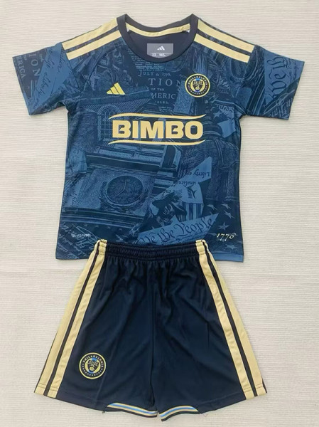 26/27 Philadelphia Union Home Kids Soccer Jersey