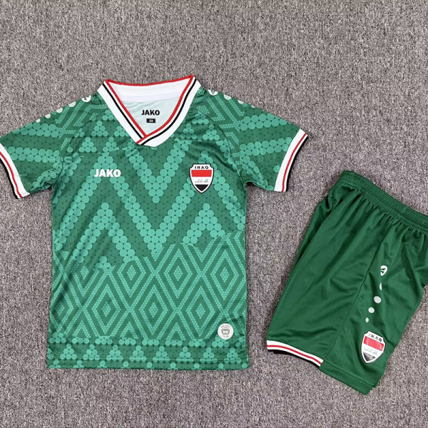 26/27 Iraque Away Kids Soccer Jersey