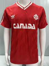 1986 Canada Home Retro Soccer Jersey
