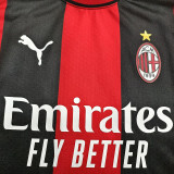 26/27 ACM Home Kids Player Version Soccer Jersey#童装球员