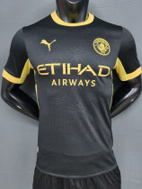 26/27 Man City Black Player Version Soccer Jersey