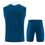 26/27 Portugal Lake Blue Tank top and shorts suit
