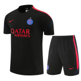 26/27 PSG Black Training Short Suit (With stars带星)
