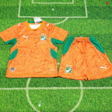26/27 Ivory Coast Home Kids Soccer Jersey