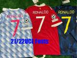 21/22 Man Utd  Home Retro Soccer Jersey