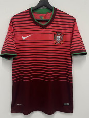 2014 Portugal Home Retro Soccer Jersey