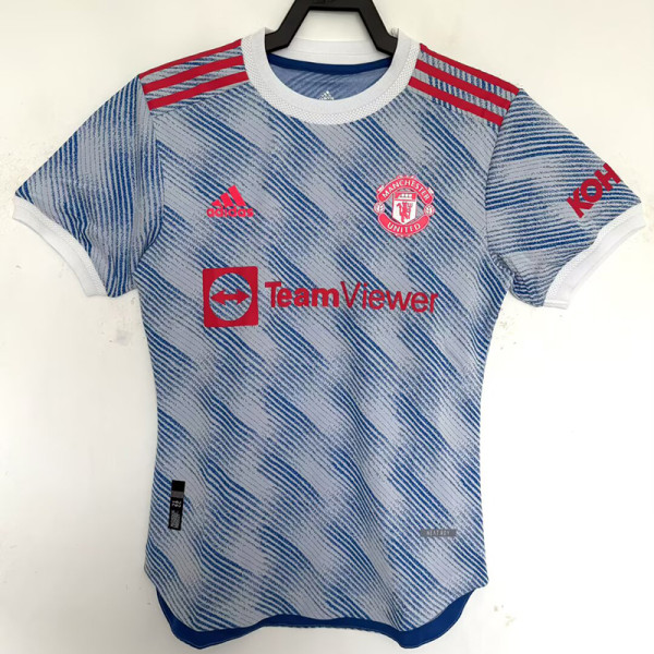 21/22 Man Utd Away Player Version Retro Soccer Jersey(球员版)