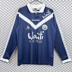 1996/1997 Bordeaux Home Long Sleeve Fans Soccer Jersey